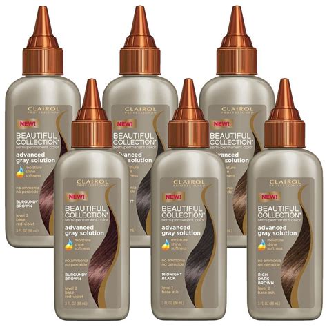 Our distinctive hair color collections give you consistently beautiful results you can depend on. . How often can you use clairol beautiful collection advanced gray solution
